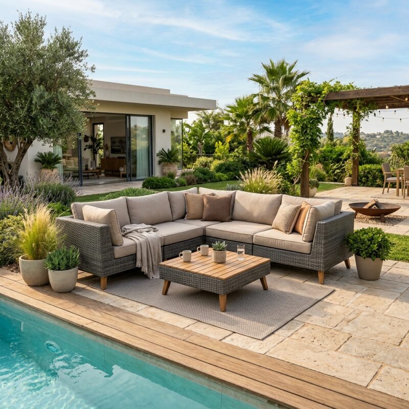 ריהוט גן פינתי - ריהוט גן פינתי - הדרך המושלמת לשדרג את החצר שלכם