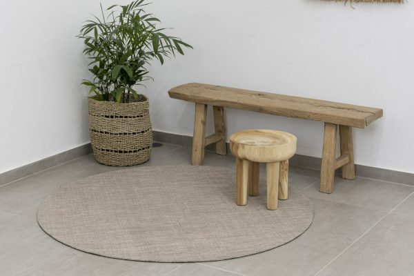 שטיח עגול טורטה אפור